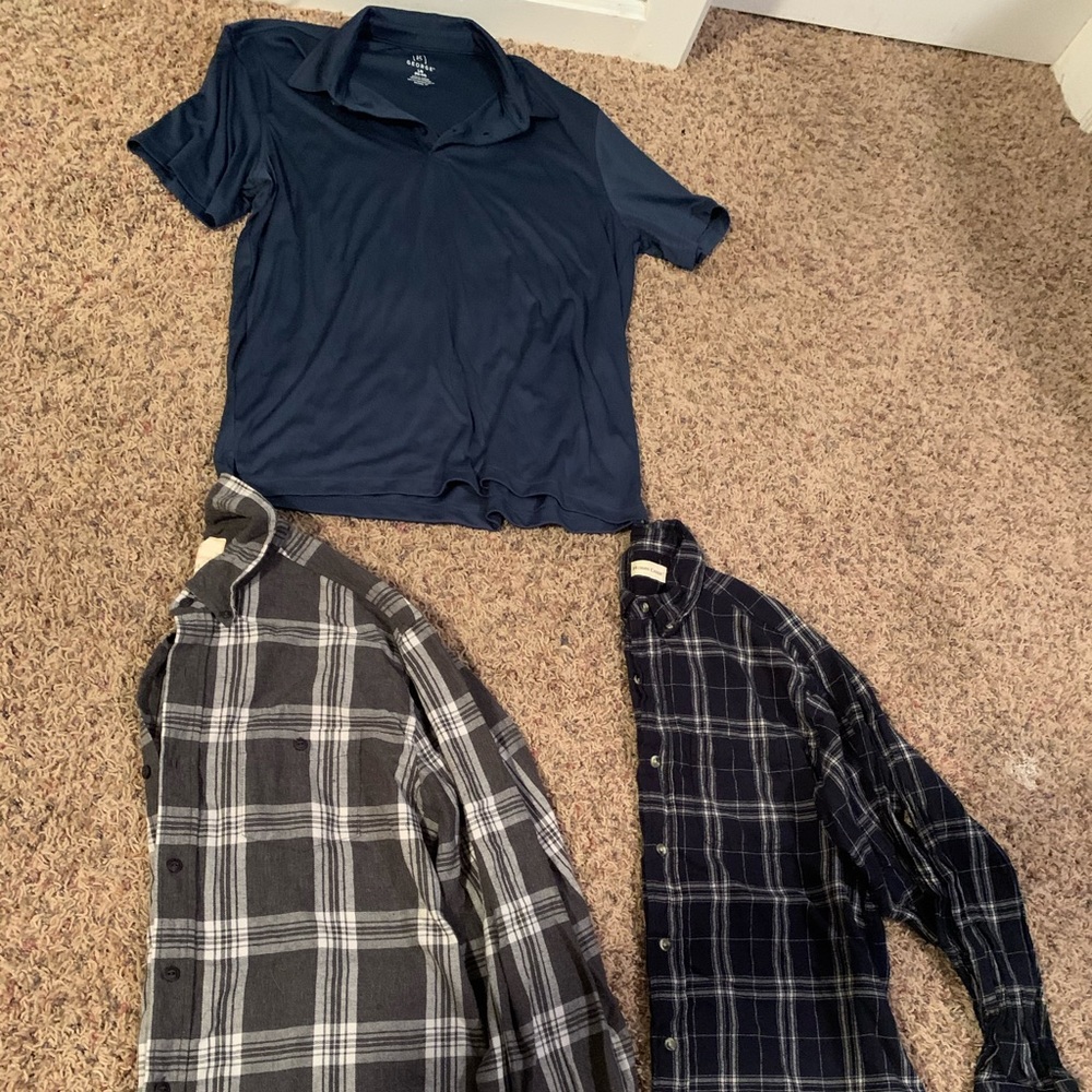 SOLD Men’s Shirts Size Large